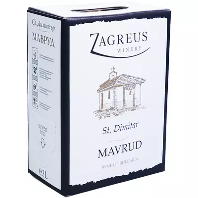 Zagreus червено вино мавруд